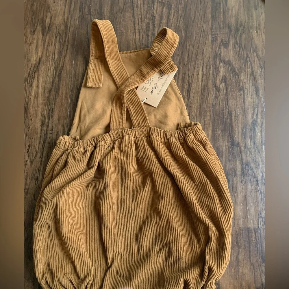 The simple folk nwt corduroy romper 9/10y